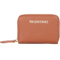 Valentino Portemonnee Post Re Zip Around Wallet Cuoio / Moro Bruine