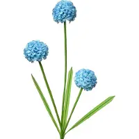 Clayre & Eef Kunstbloem 84 cm Blauw Kunststof