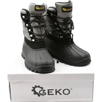 GEKO Snowboots - Waterdicht - Warme voering - Maat 43 - Zwart