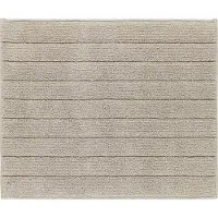 Casilin Badmat Antislip 50x60cm Luca - Waterabsorberende Badkamermat - Wasbaar en Sneldrogend - Voor Douche en Bad - 100% Katoen - Rechthoek - Sand