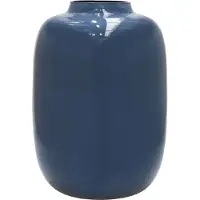 Vase the World Vaas Artic | Medium | Donker blauw - Dark Blue | Ø25 x H35 cm