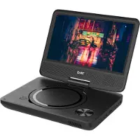 Logicom Draagbare roterende DVD-speler D-Jix PVS 906-20 9" Zwart