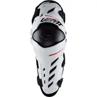 Leatt Knie- en scheenprotector Dubbele as, wit, paar Wit L-XL