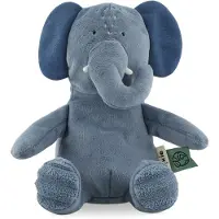 Trixie Babyknuffel Mrs. Elephant - Zachte Knuffel voor Baby's en Peuters - Eerste Knuffelvriendje