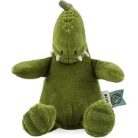 Trixie Baby Babyknuffel Mr. Dino - Zachte Knuffel voor Baby's en Peuters - Eerste Knuffelvriendje