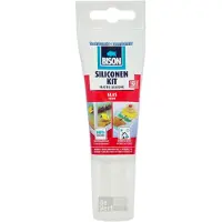 Bison Siliconenkit Glas Transparant Tub 60Ml*12 Nlfr - 6301462 - 6301462