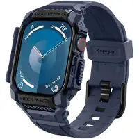 Spigen Rugged Armor Pro Apple Watch 42 Mm Hoesje Blauw