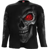 Spiral Shirt met lange mouwen - Death Stare - M tot XXL - voor Mannen - zwart - Maat XXL