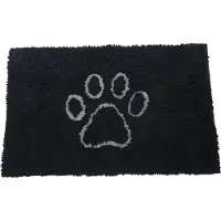 Dog Gone Smart Honden Deurmat Zwart - Deurmat - L