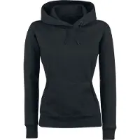 Fruit Of The Loom Trui met capuchon - S tot XXL - voor Vrouwen - zwart - Maat L