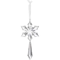 Hobby Hall Kerstversiering | Kerstdecoratie Voor Binnen | Kersthanger | Sneeuwvlok/Kristal | 1 Stuk