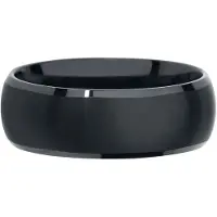 EtNox Ring - Black Tungsten - zwart - Maat 62