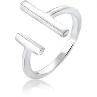 Elli Ringen Geo staaf minimalistisch 925 zilver