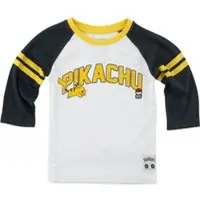 Pokémon - Gaming Longsleeve voor kinderen - Kids - Pikachu 025 - voor Kinderen - zwart-wit | Maat 158/164