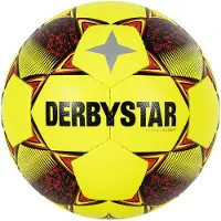 Derbystar Classic Super Light II Kunstgras Voetbal Maat 5 Geel Rood Zwart