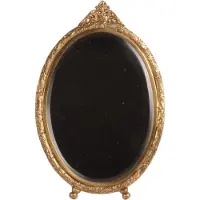 Baroque - Spiegel - Spiegel koper 22 cm - 22x15x9 - Brass