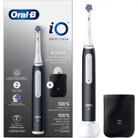 Braun iO White Clean Electric Toothbrush Black