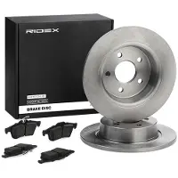RIDEX 3405B0399 Remschijven en blokken