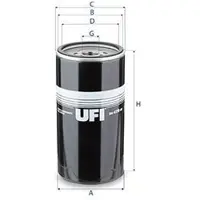 Ufi 24.479.00 Brandstoffilter