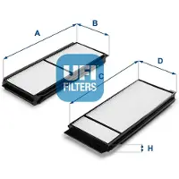 Ufi 31.550.00 Brandstoffilter