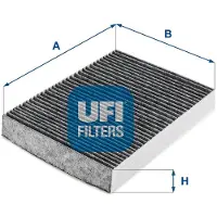 Ufi 54.249.00 Interieurfilter