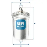 Ufi 53.095.00 Interieurfilter