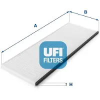 Ufi 53.081.00 Interieurfilter