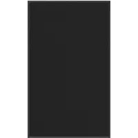 vidaXL Deurmat 90x150 cm zwart