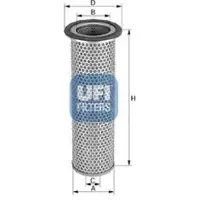 Ufi 27.218.00 Luchtfilter
