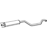 VEGAZ OS-682 Uitlaat middendemper