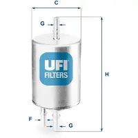 Ufi 31.831.00 Brandstoffilter