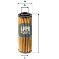 Ufi 25.213.00 Oliefilter