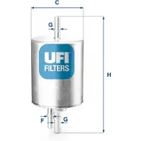 Ufi 30.804.00 Luchtfilter