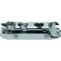 Blum Montageplaat recht 0mm, spax, hoogteverstelbaar, vernikkeld