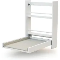 AT4 Wandcommode Essentiel Met Aankleedkussen Wit | Maat: 55x75 cm