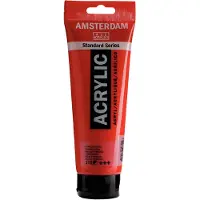 Amsterdam Standard Series Acrylverf Tube 250 ml - Pyrrolerood 315