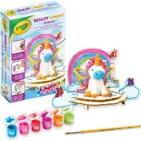 Crayola - Hobbypakket - Klein Je Eigen Eenhoorn - Zelfhardende Boetseerklei - Voor Kinderen