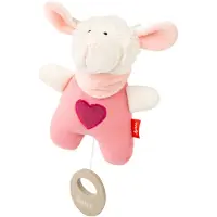 Sigikid Mini speelklok schaap Yellow roze