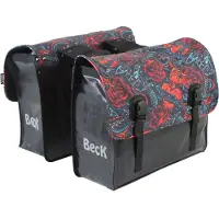 Beck Classic - Dubbele Fietsstas - Bisonyl - Tattoo - 46L