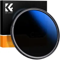 K&F Concept Variabele ND-filter - - Nano C Series ND2-ND400 - Meervoudige blauwe coating - 1–8,6 diafragma's - Ø62 mm