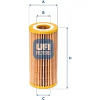 Ufi 25.041.00 Oliefilter