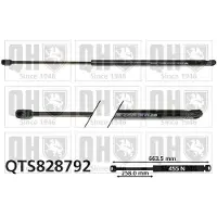 Quinton Hazell QTS828792 Gasveer achterklep