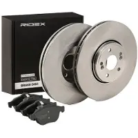 RIDEX 3405B1302 Remschijven en blokken