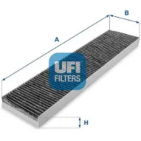 Ufi 54.118.00 Interieurfilter
