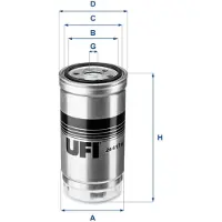 Ufi 23.313.00 Oliefilter