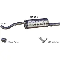 ERNST 115070 Einddemper