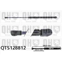 Quinton Hazell QTS128812 Gasveer achterklep