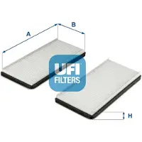 Ufi 53.310.00 Interieurfilter