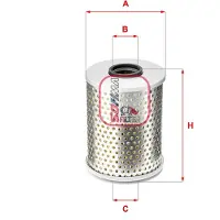 Sofima S 5548 PO Oliefilter