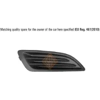 ISAM 1047716 Ventilatiegrille, bumper